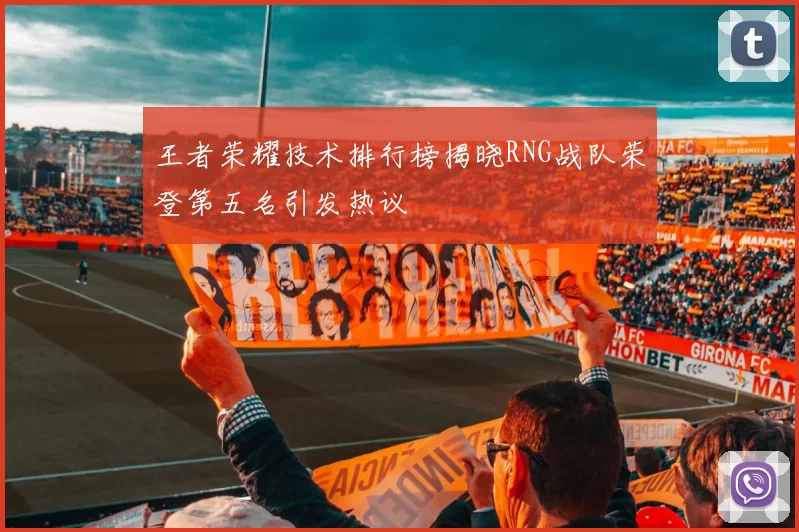王者荣耀技术排行榜揭晓RNG战队荣登第五名引发热议