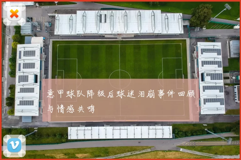 意甲球队降级后球迷泪崩事件回顾与情感共鸣