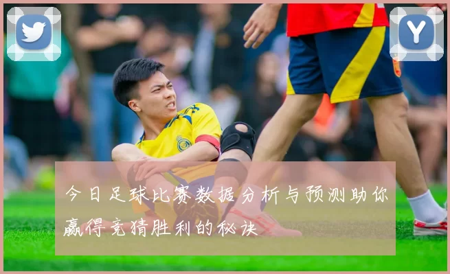 今日足球比赛数据分析与预测助你赢得竞猜胜利的秘诀