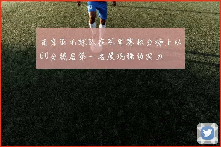 南京羽毛球队在冠军赛积分榜上以60分稳居第一名展现强劲实力